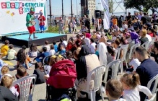 Çocuklar hem eğlendi, hem öğrendi