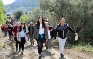 “Rota Myrleia” doğa ve yürüyüşseverleri ağırladı.