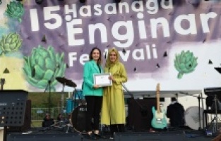 Enginarlı tatlılar festivale damga vurdu