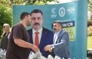 Yıldırım Belediyesi’nden 50 bin fide