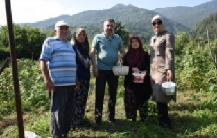 Yıldırım’da tarladan sofraya kadın eli