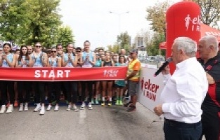 Başkan Şadi Özdemir ‘Eker I Run’ heyecanına ortak oldu