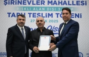 Yıldırım’da tapu sevinci