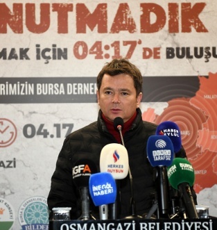 Osmangazi Belediyesi, 6 Şubat’ı unutmadı