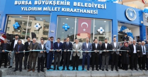 Yıldırım’a görkemli Millet Kıraathanesi