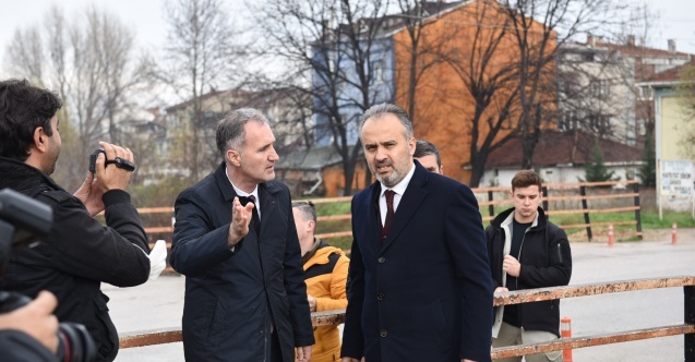 Kanal İnegöl Projesi’nde çalışmalar hızlandı