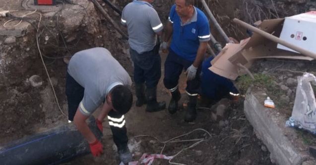 Antalya Büyükşehir’den Kemer’de içme suyu çalışması