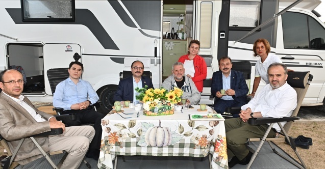 Kamp ve karavan tutkunları Bursa’da buluştu