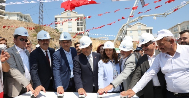 Mudanya kapalı pazar yerinin temeli törenle atıldı