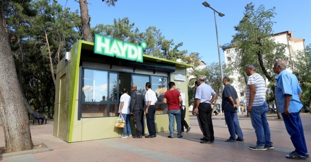 Gaziantep: HAYDİ ekmek büfelerinde satış başladı
