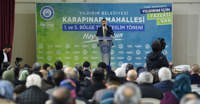 Yeni güvenli Yıldırım yolunda bir adım daha Bursa