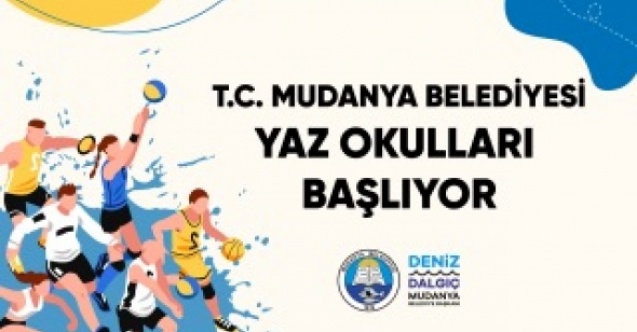 Mudanya Belediyesi Yaz Okulları başlıyor