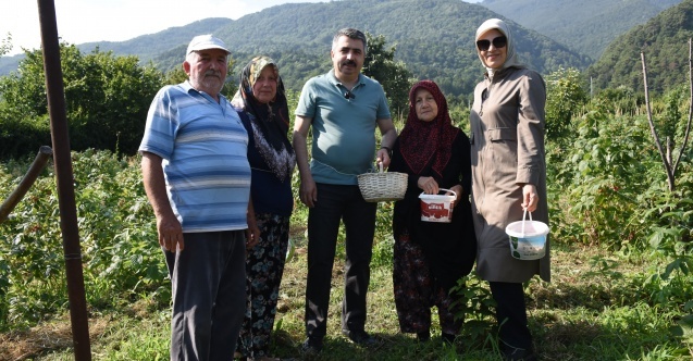 Yıldırım’da tarladan sofraya kadın eli