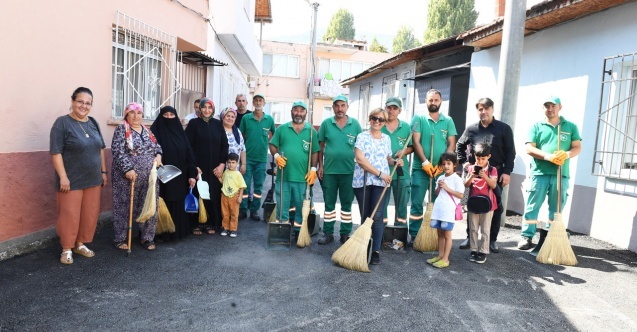 Temiz bir Osmangazi için vatandaş belediye el ele