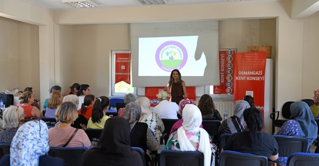 Osmangazi’de kadınlara özel sağlıklı yaşam buluşması