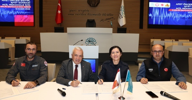 Nilüfer’de afetlere karşı güç birliği