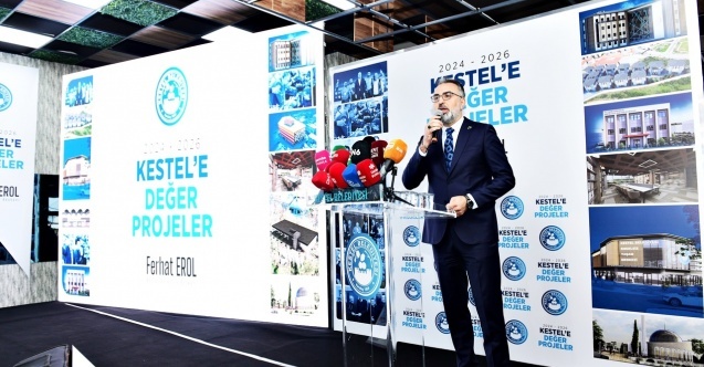 Başkan Ferhat Erol’dan “Kestel’e Değer” yatırımlar