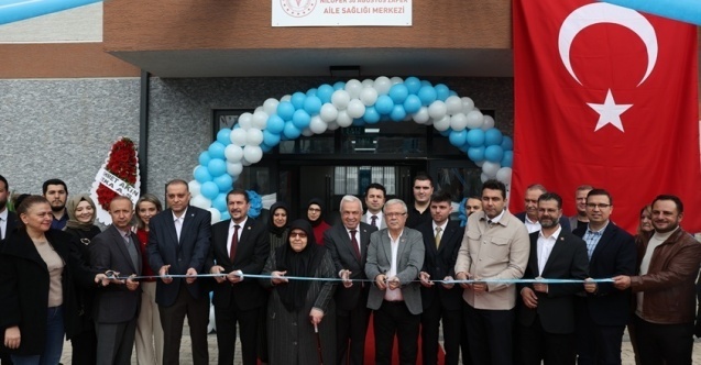 30 Ağustos Zafer Mahallesi yeni sağlık merkezine kavuştu